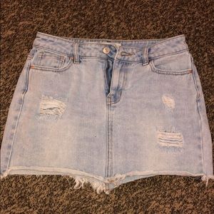 Pacsun ripped skirt